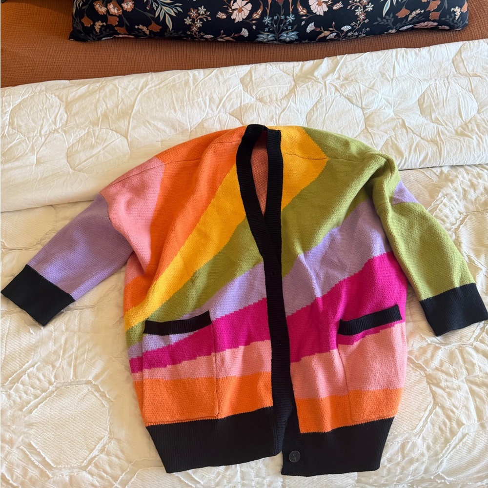 Dressed in LALA Multicolor Cardigan